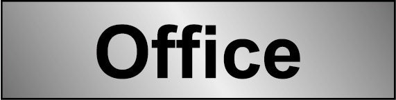 Securit Metal Effect Office 200mmx50mm