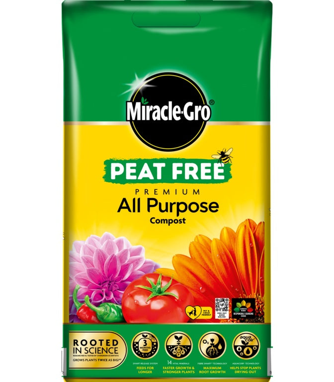 Miracle-Gro�� All Purpose Peat Free Compost