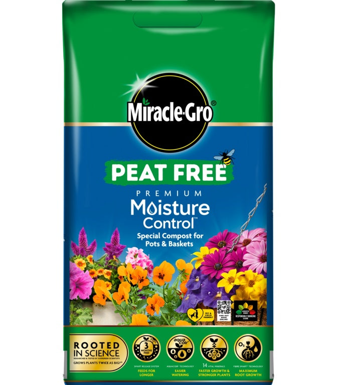 Miracle Gro�� Peat Free Moisture Control 10 L