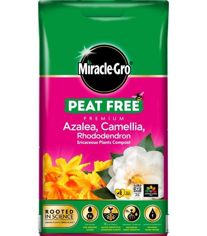 Miracle Gro�� Peat Free Ericaceous Compost 10 L