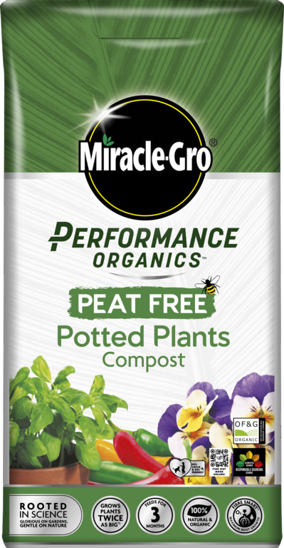 Miracle Gro�� Performance Organic Peat Free Potted Plants Compost 10 L
