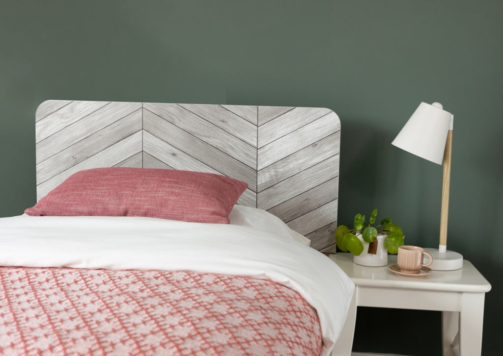 D C Fix�� Wood Chevron Grey Self Adhesive Film 67.5cm X 2m