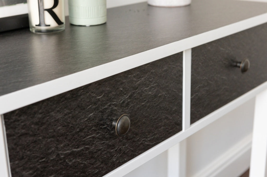 d-c-fix® Steine Black Slate Matt Self Adhesive Film