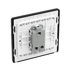 Bg 20a 16ax 1 G 2 Way Plastic Rocker Switch Matt Grey