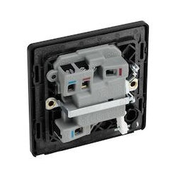 BG 13a Plastic Switched Fused Spur With LED