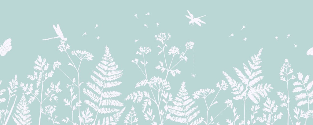 D C Fix�� Static Cling Window Border Meadow 1.5m