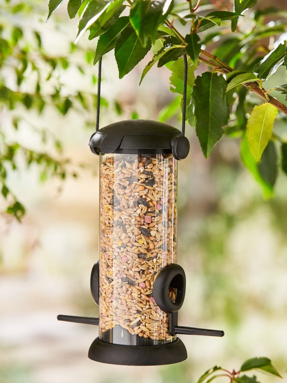 Ambassador Black Flip Top Seed Feeder