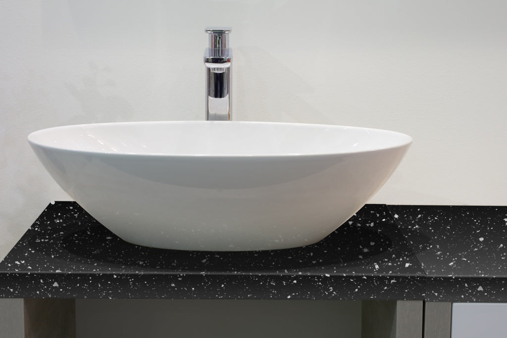 D C Fix�� Self Adhesive Film Black Granite 45cm X 2m
