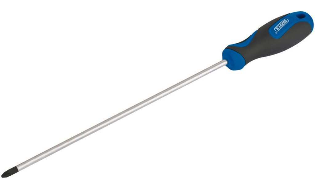 Draper Softgrip Pozi Screwdriver No.2 X 250mm