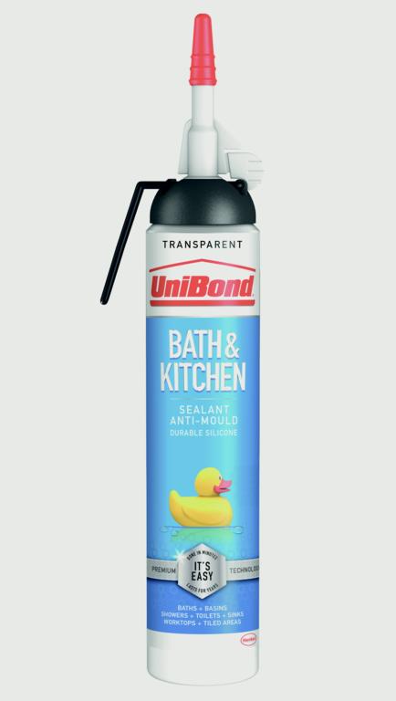 Uni Bond Kitchen & Bathroom Pressure Pack 208g Translucent