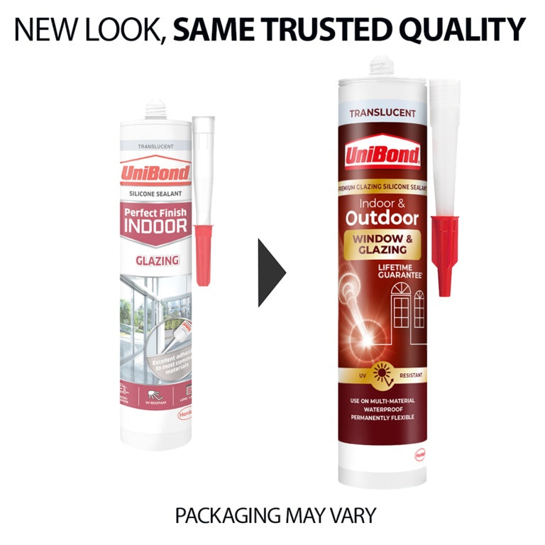 Uni Bond Glazing Cartridge 277g Translucent