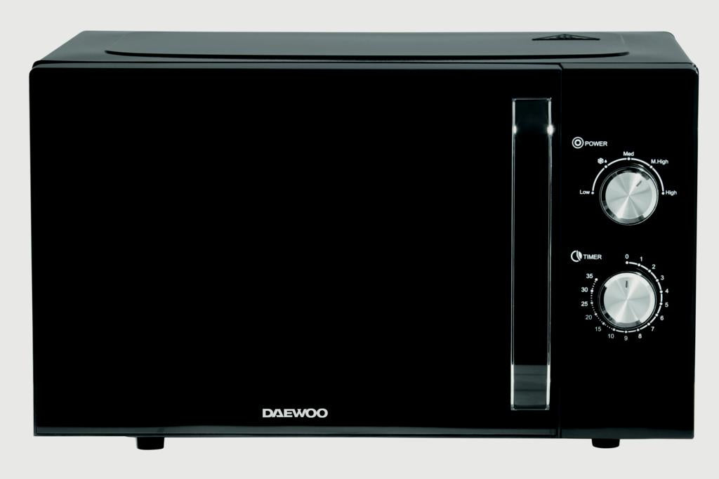 Daewoo Black Microwave 800w 23 L