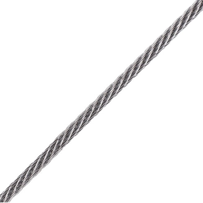 Securit Galvanised Steel Wire Rope 3mm X 20m