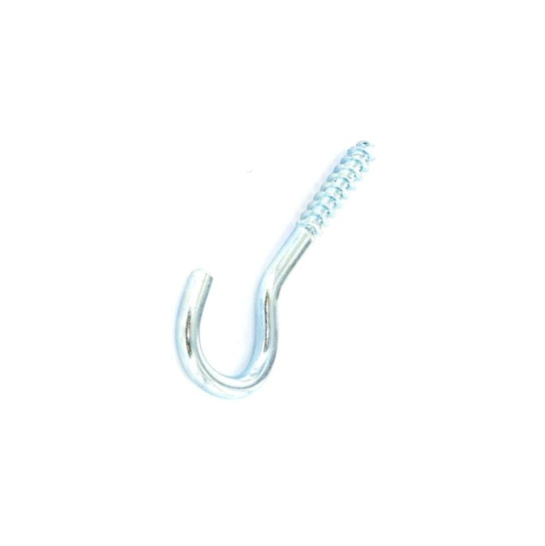 Securit Screw Hooks Zinc Plated (2) 80mm