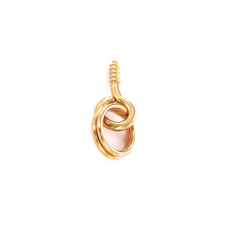 Securit Picture Screw Eye & Rings Coppered (4) No.4