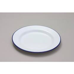 Falcon Enamel Dinner Plate Traditional White 22cm X 2 D