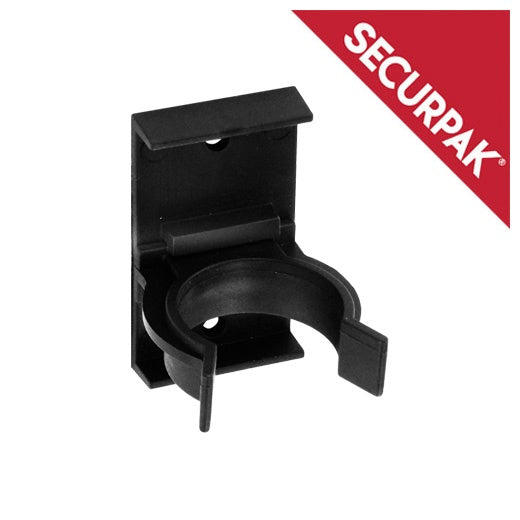 Securpak Plinth Clip Black 10mm Pack 2