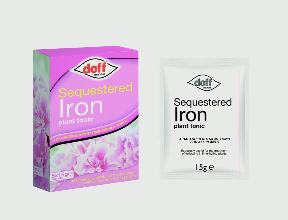 Doff Plant Tonic Sequestered Iron 5 X 15g