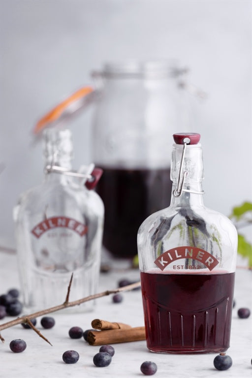 Kilner Clip Top Sloe Gin Bottle 0.3 L