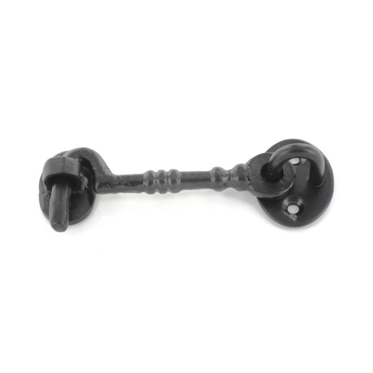 Securit Cast Cabin Hook Black 200mm