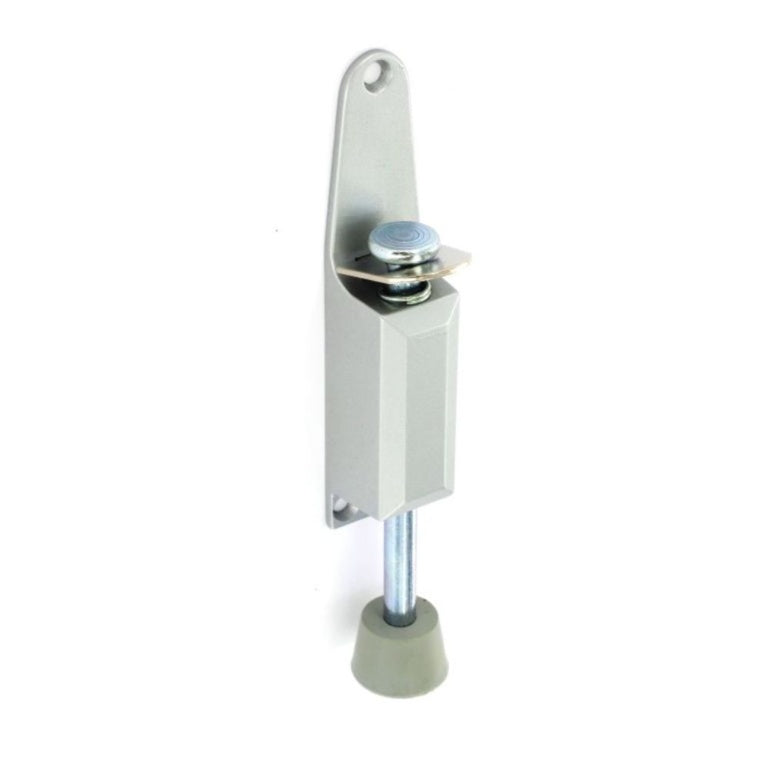 Securit Kick Down Door Stop Aluminium 125mm