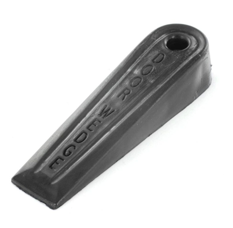 Securit Door Wedges Pvc Black (2) 125mm