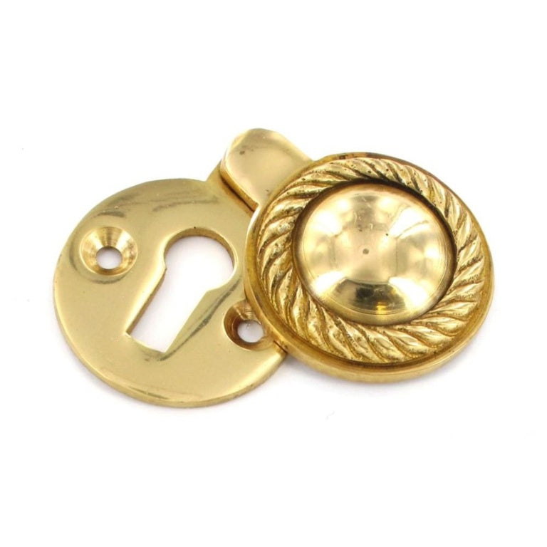 Securit Georgian Escutcheon Covered 35mm Pack Of 5