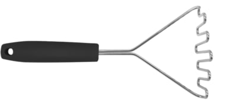Fackelmann Stainless Steel Wire Potato Masher 23.5cm