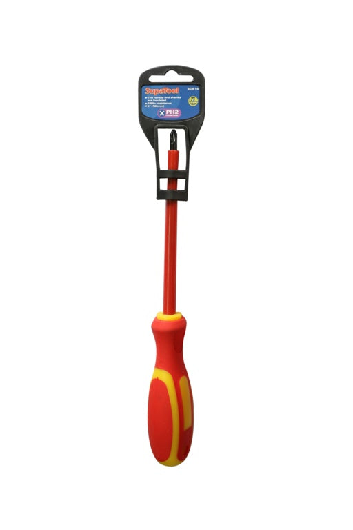 Supa Tool Electrical Screwdriver Slotted Head No 2 125mm