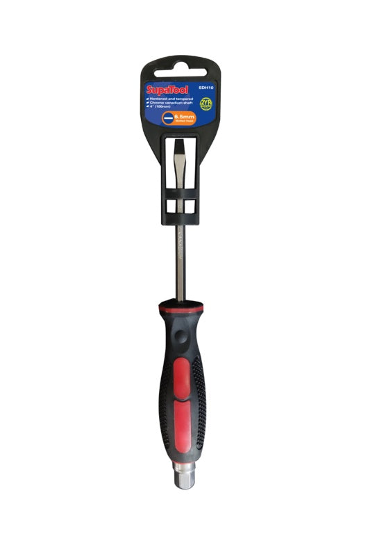 Supa Tool Hammer Through Slotted Head Screwdriver 6.5mm X 100mm
