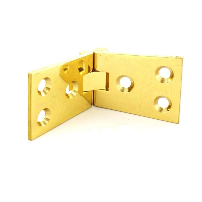 Securit Brass Counterflap Hinges (Pair) 1 1/4" X 4"