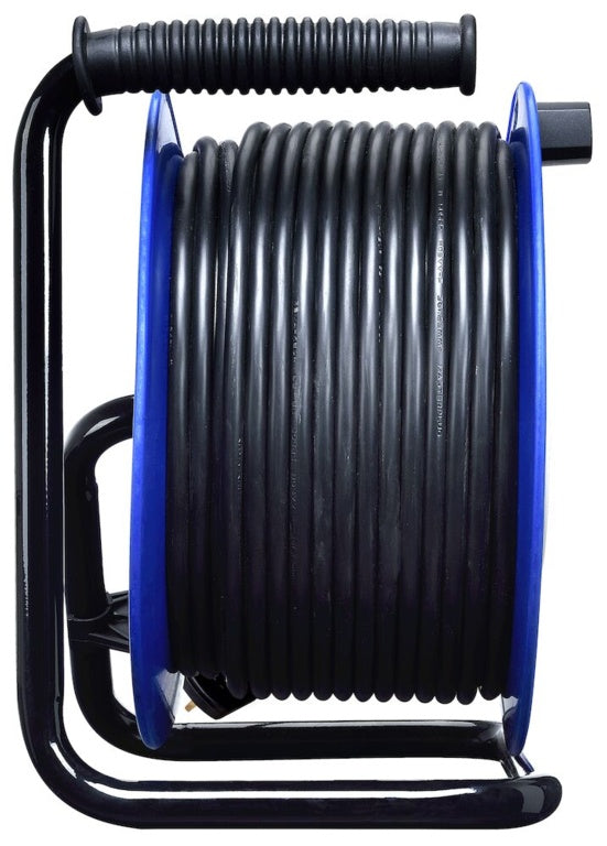 Masterplug Open Cable Reel 4 Gang 50m / 240v