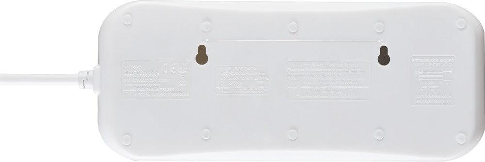 Masterplug Surge Protected Extension Lead 8 Gang 2m