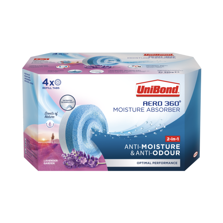 Uni Bond Aero 360 Lavender Garden Refills 4 Pack