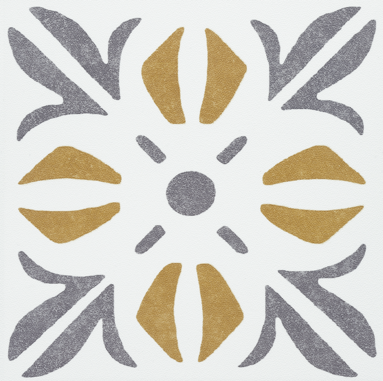 D C Fix�� Self Adhesive Wall Tile Cuba Gold 15cm X 15cm / Pack Of 6