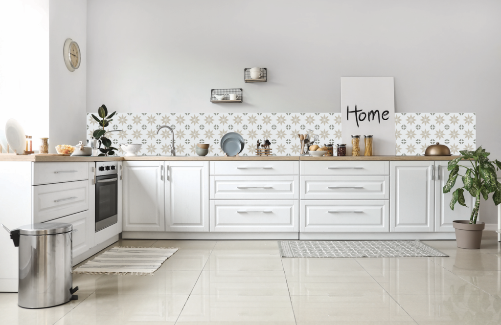D C Fix�� Self Adhesive Wall Tile Alia Olive 15cm X 15cm / Pack Of 6