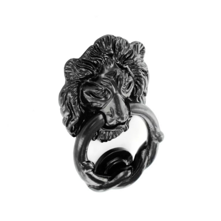 Securit Black Antique Lion Head Knocker 150mm, Pack Of 2 Only Available By Special Order