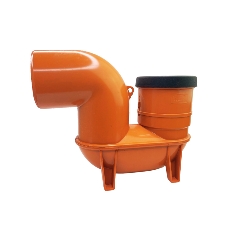 Davant Underground Single Socket Lowback P Trap 110mm