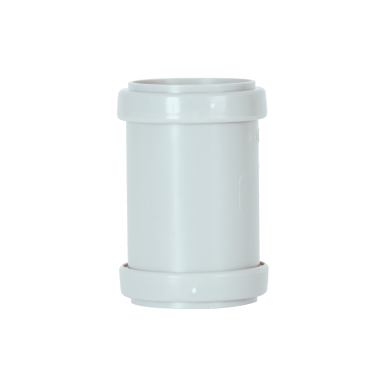 Davant Push Fit Straight Coupling White 32mm