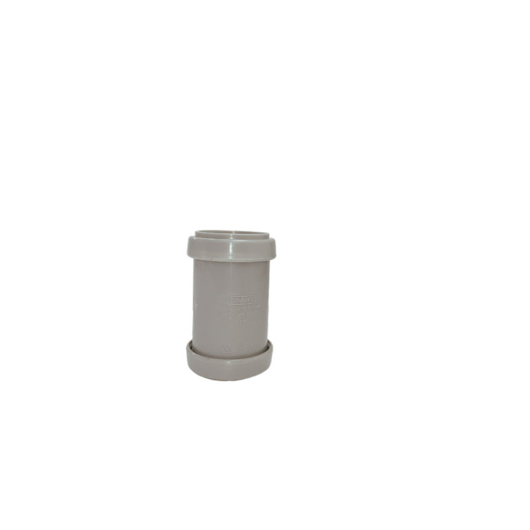 Davant Push Fit Straight Coupling Grey 40mm