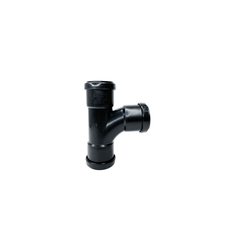 Davant Push Fit Swept Tee 91.25�� Black 40mm