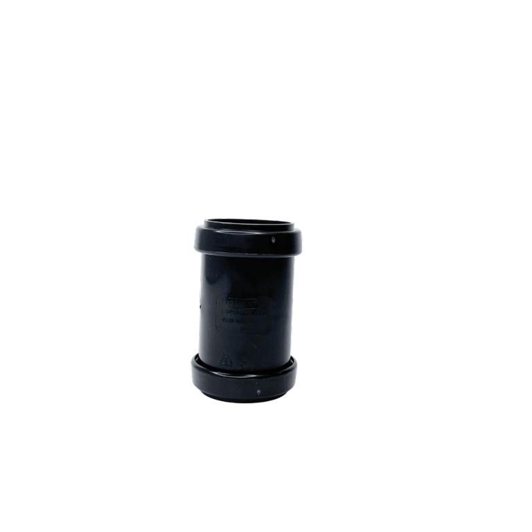 Davant Push Fit Straight Coupling Black 32mm