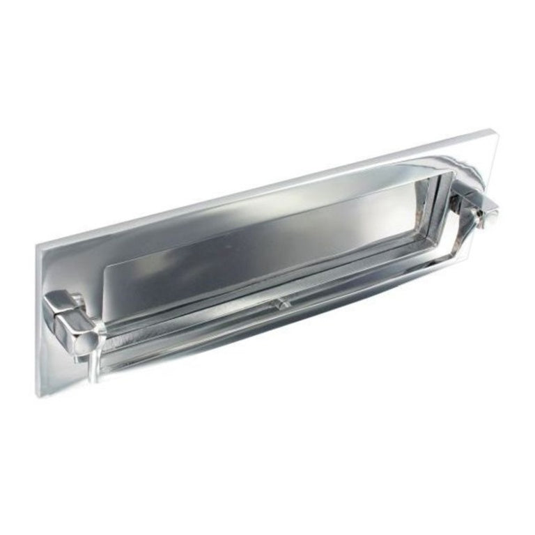 Securit Chrome Postal Knocker 250mm