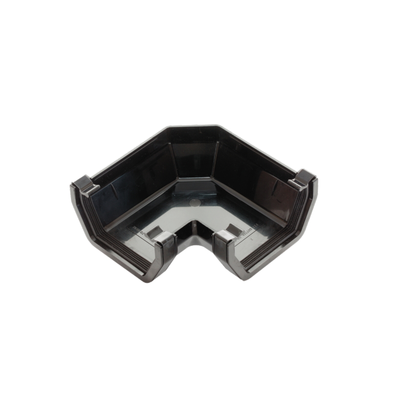 Kayflow Rainwater 90�� Square Angle Black 112mm