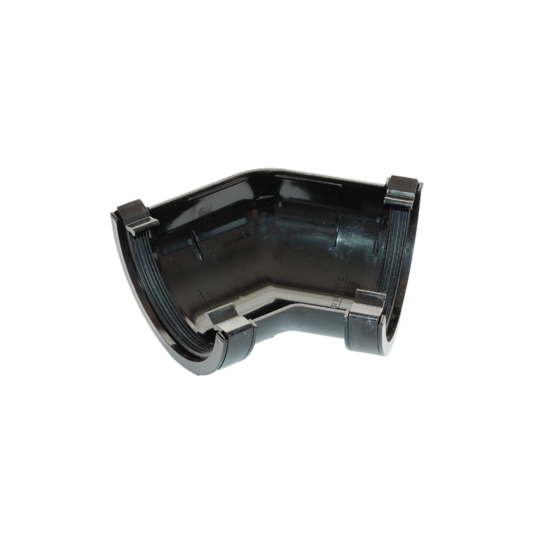 Kayflow Rainwater 135�� Round Angle Black 112mm
