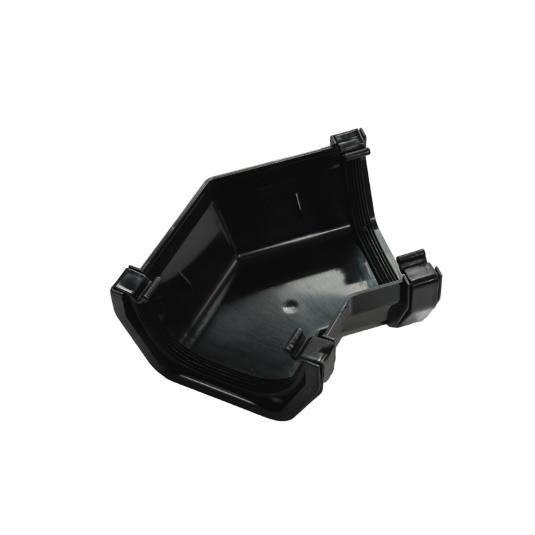 Kayflow Rainwater 135�� Square Angle Black 112mm