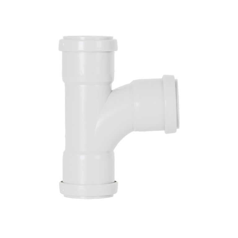 Davant Push Fit Swept Tee 91.25�� White 40mm
