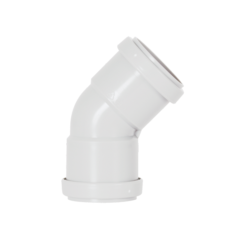 Davant Push Fit Obtuse 45° Bend 40mm