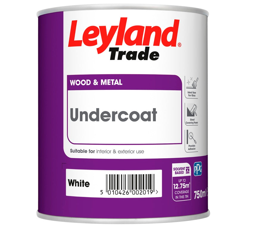 Leyland Trade Undercoat 750ml