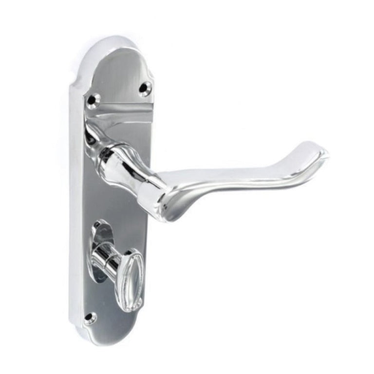 Securit Richmond Chrome Bathroom Handles (Pair) 170mm